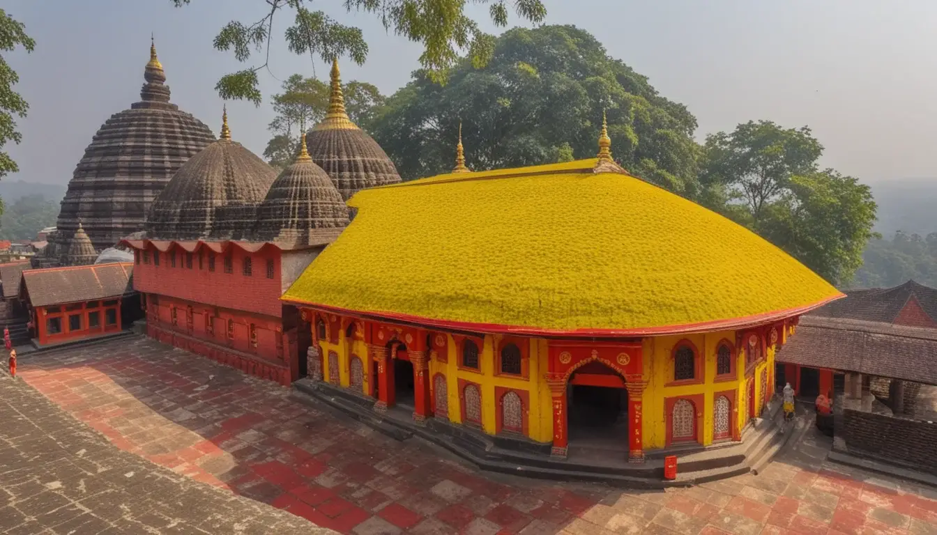 A rare and old image of Maa Kamakhya Devalaya