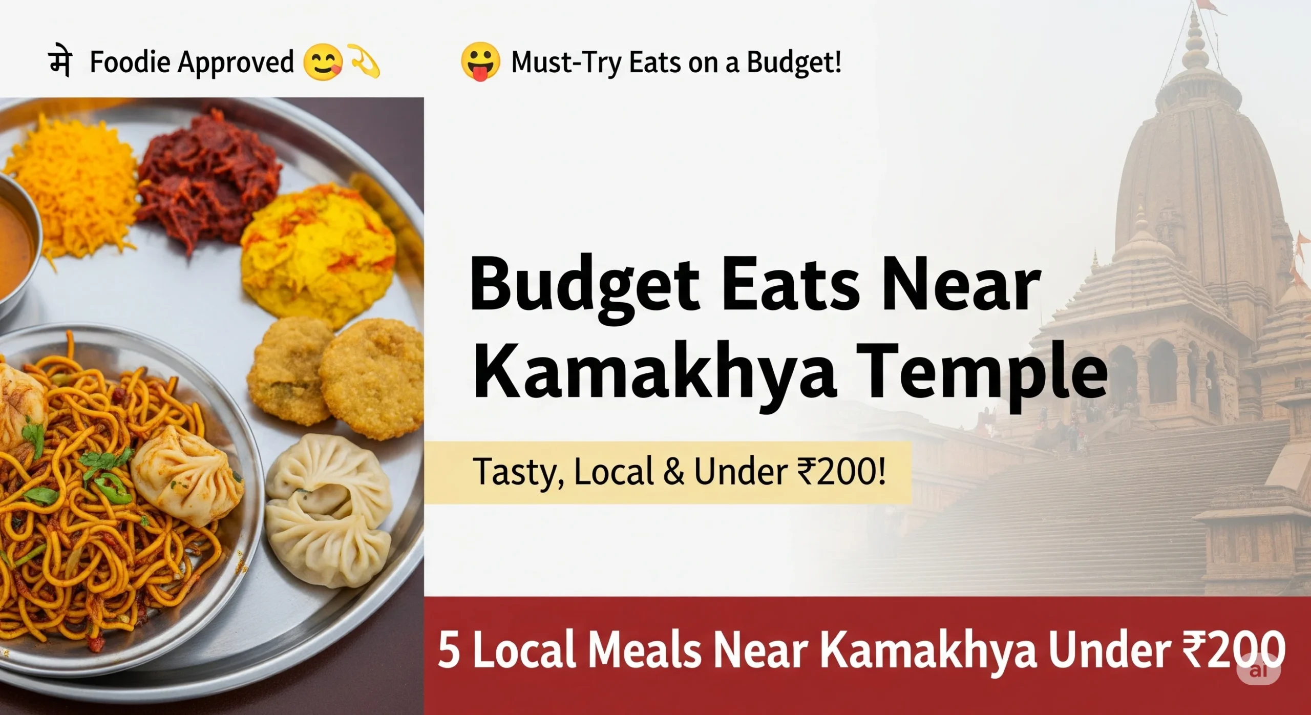 Delicious & Affordable: Best Budget Eats Near Kamakhya Temple