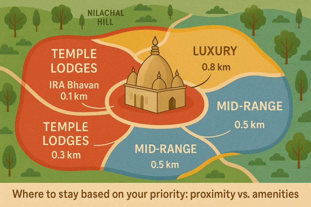 Where to stay based on your priorit- proximity vs. amenities Where to stay based on your priorit- proximity vs. amenities