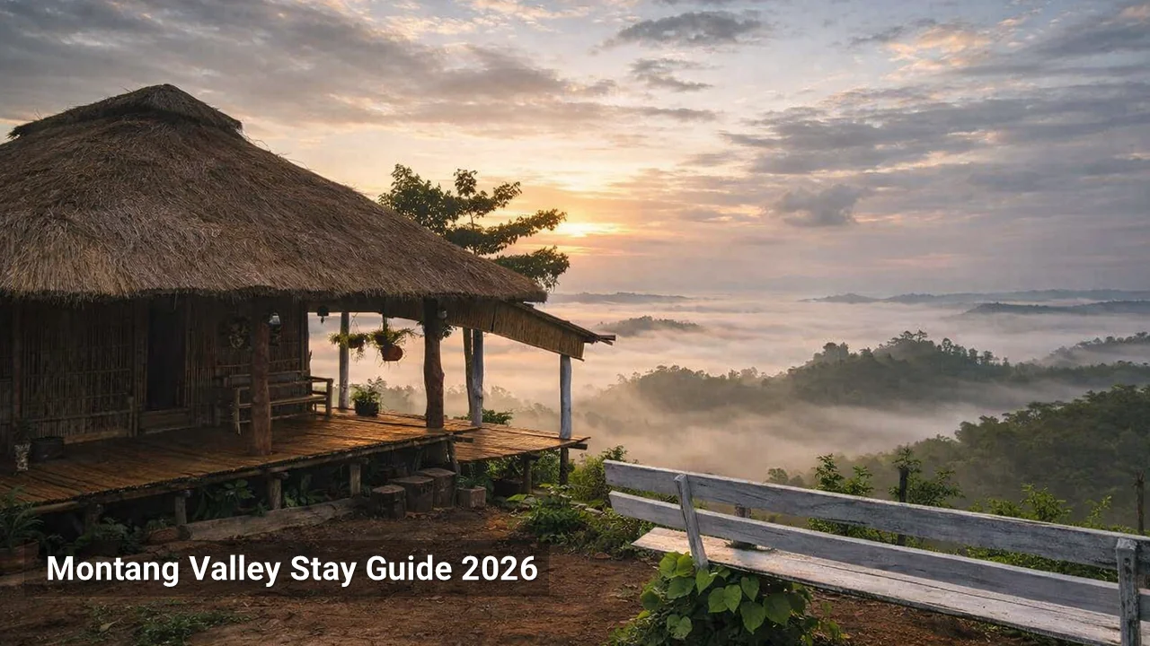 Where to stay in Montang Valley, Tripura? Bamboo Tong Ghar with floating clouds or Homestays in Agartala.