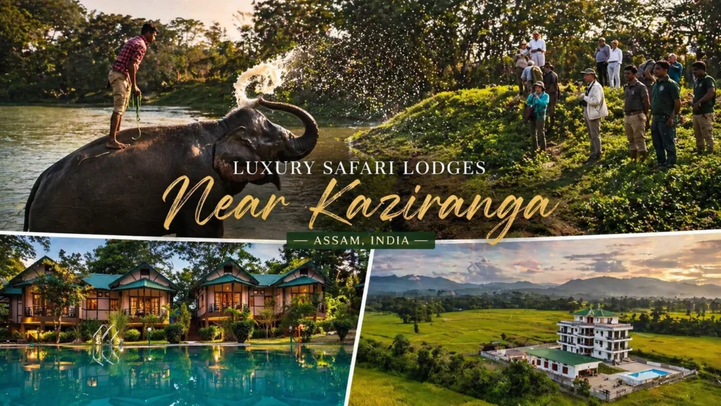 Luxury safari lodges in Kaziranga National Park in Assam
